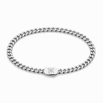 Cuban Chain Bracelet - Silver