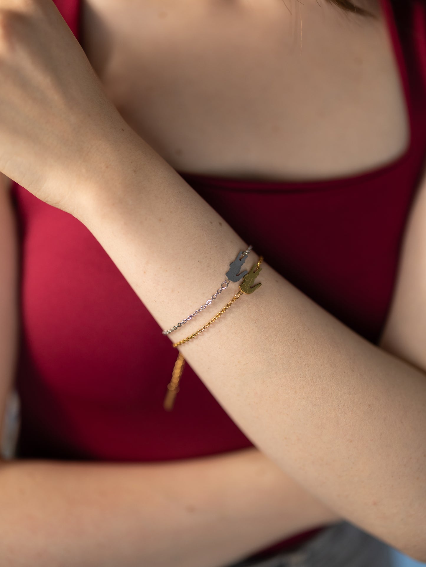 Lacoste Crocodile Bracelet