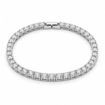 Tennis Unisex Bracelet - Silver
