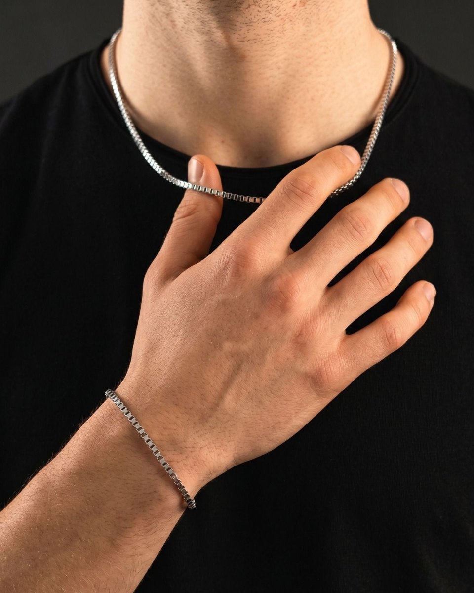 Box Chain Necklace - WristWorthy