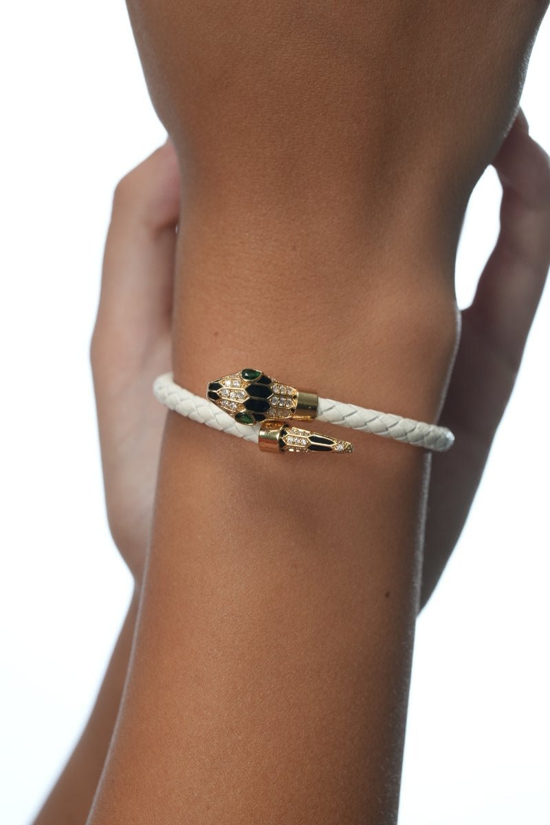 Bvlgari Leather Bracelet - WristWorthy