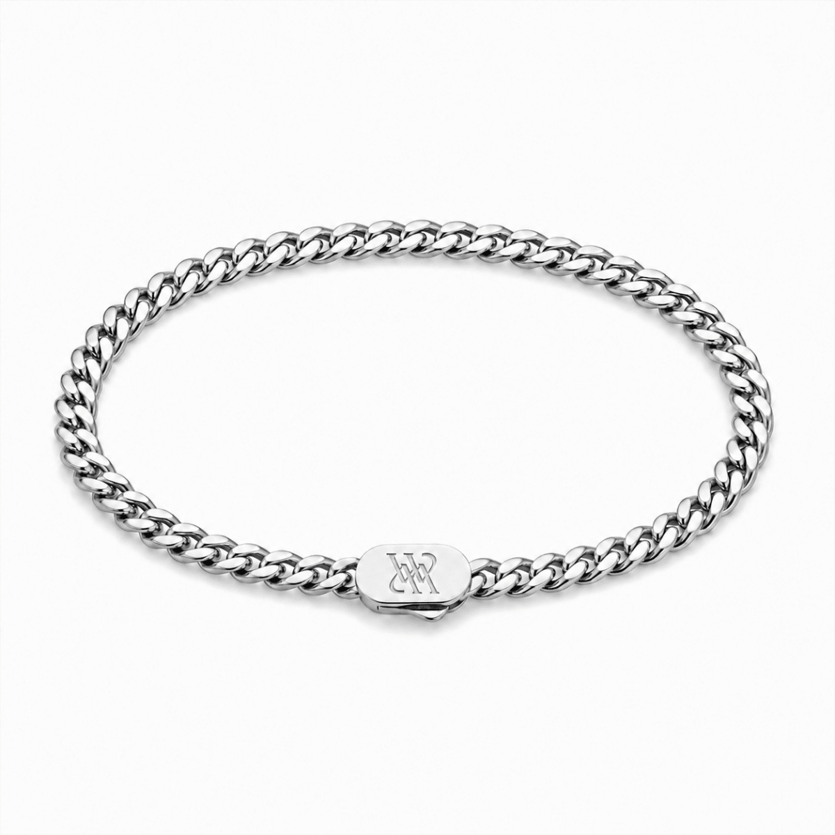 Cuban Chain Bracelet - Silver