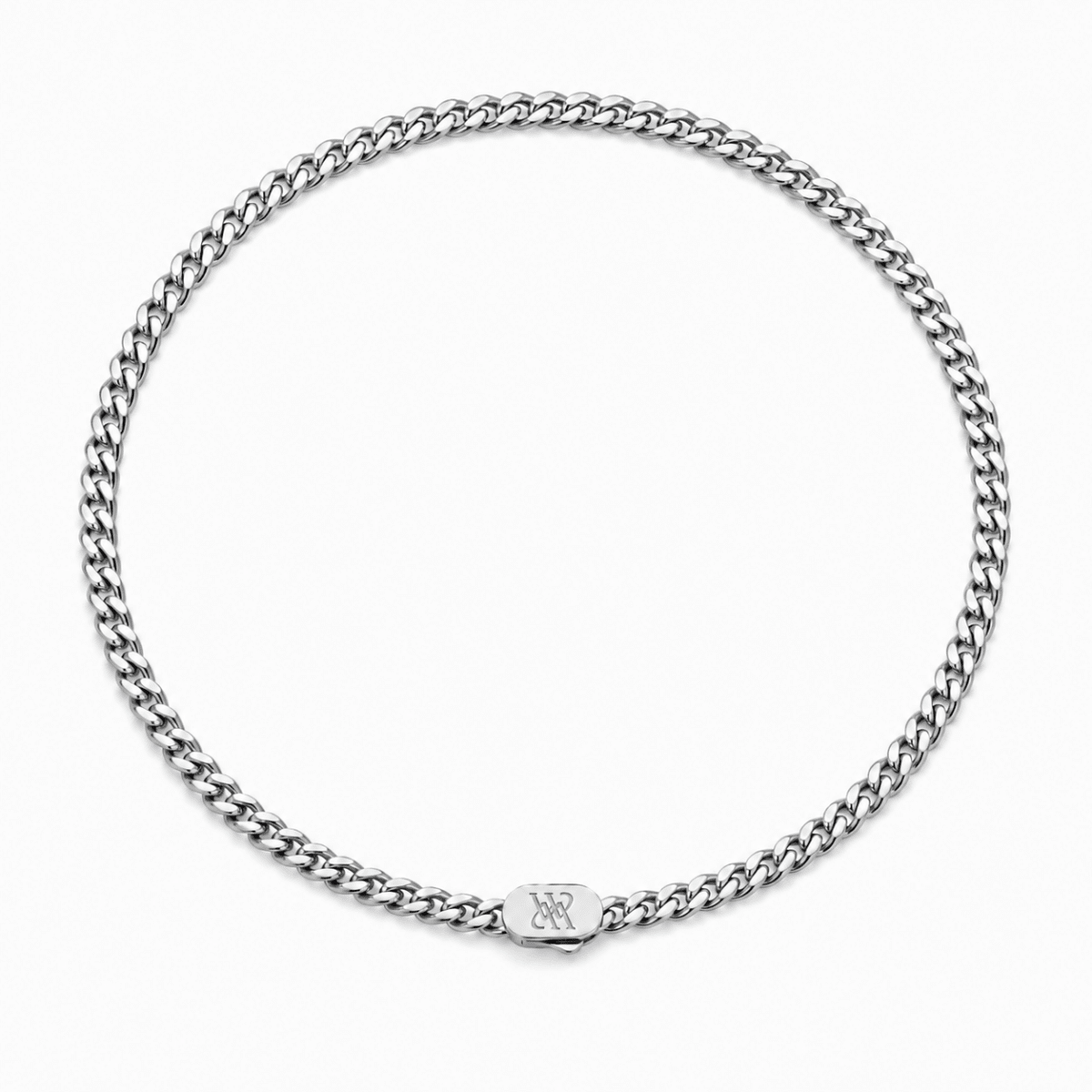 Cuban Chain Necklace - Silver