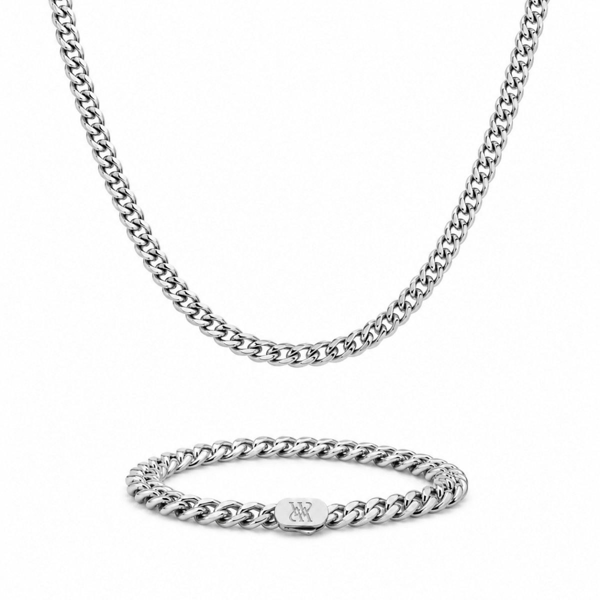 Cuban Chain Set - WristWorthy