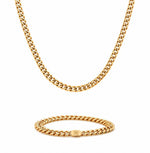Cuban Chain Set - WristWorthy