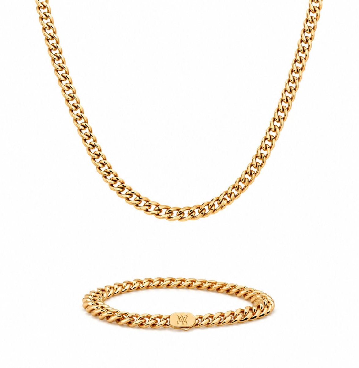 Cuban Chain Set - WristWorthy