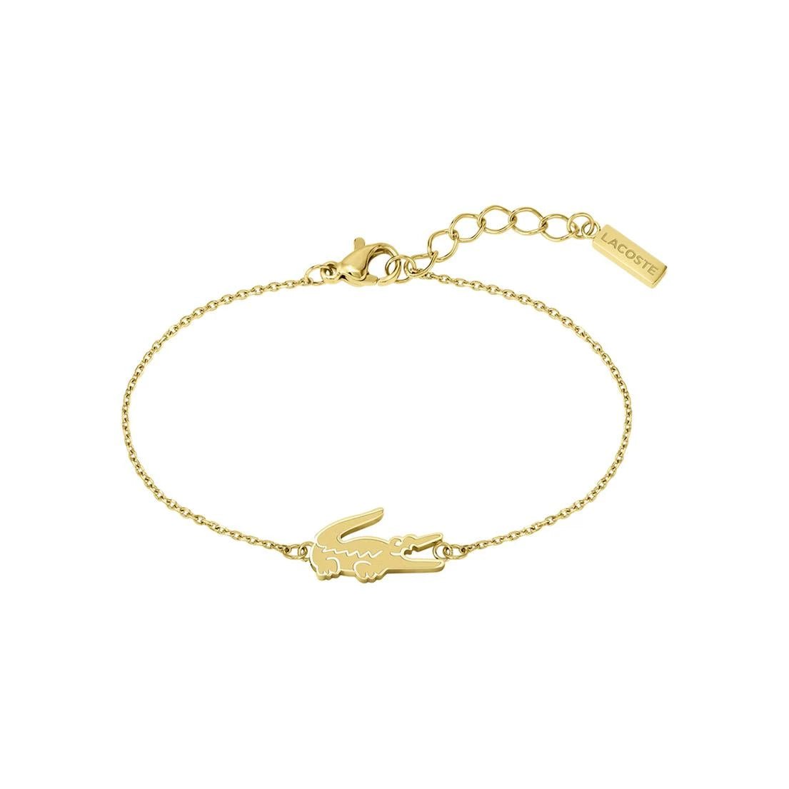 Lacoste Crocodile Bracelet - Gold
