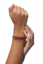MiuMiu Leather Bracelet - WristWorthy