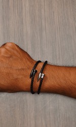 Nail Leather Bracelet - WristWorthy