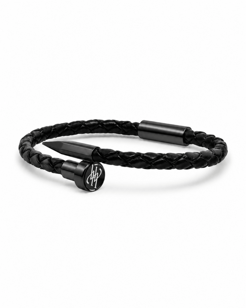 Nail Leather Bracelet - WristWorthy