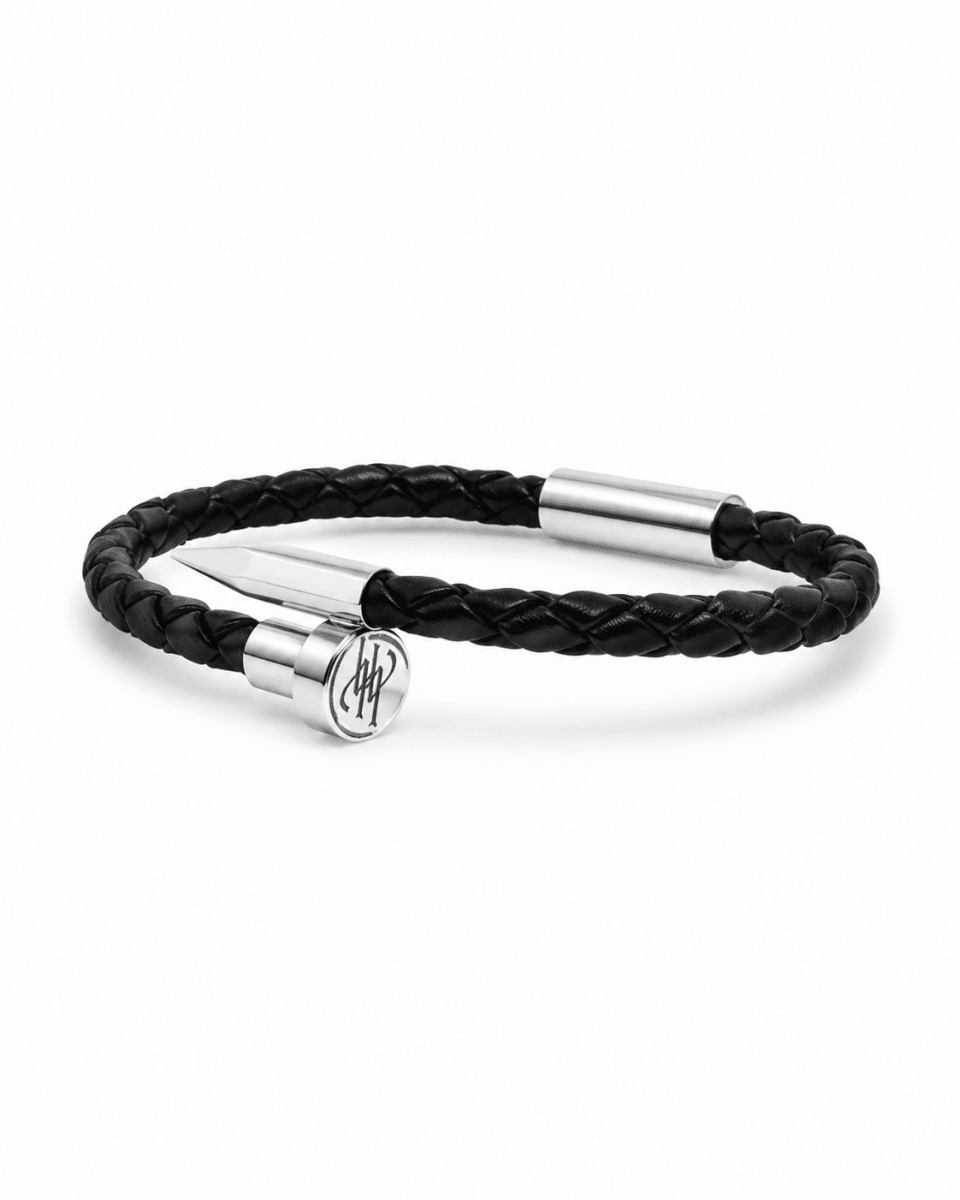 Nail Leather Bracelet - WristWorthy