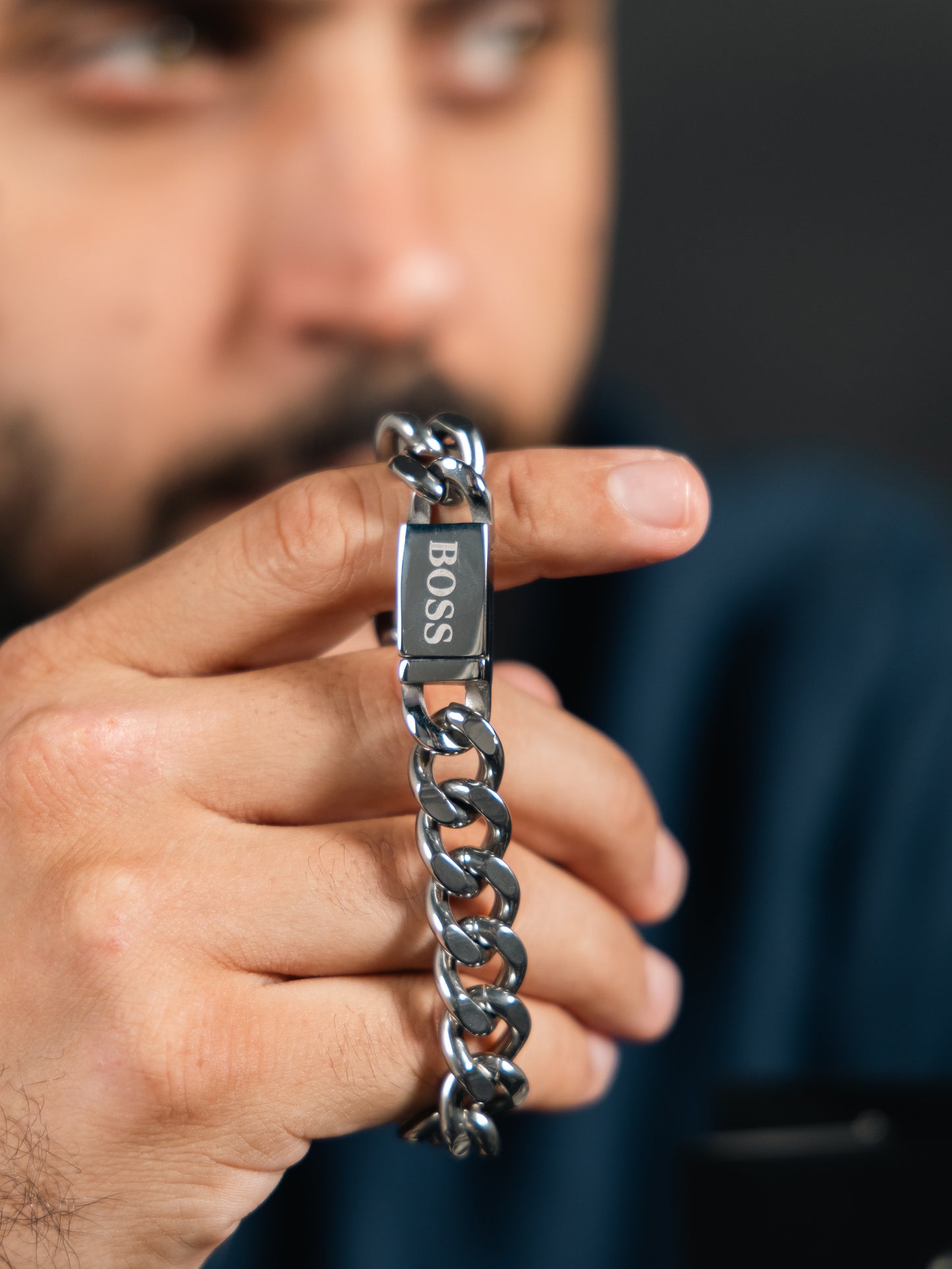Boss Chain Bracelet