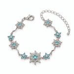 Rapunzel Bracelet - Blue Silver