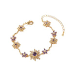 Rapunzel Bracelet - Violet Gold