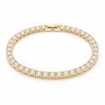 Tennis Unisex Bracelet - Gold