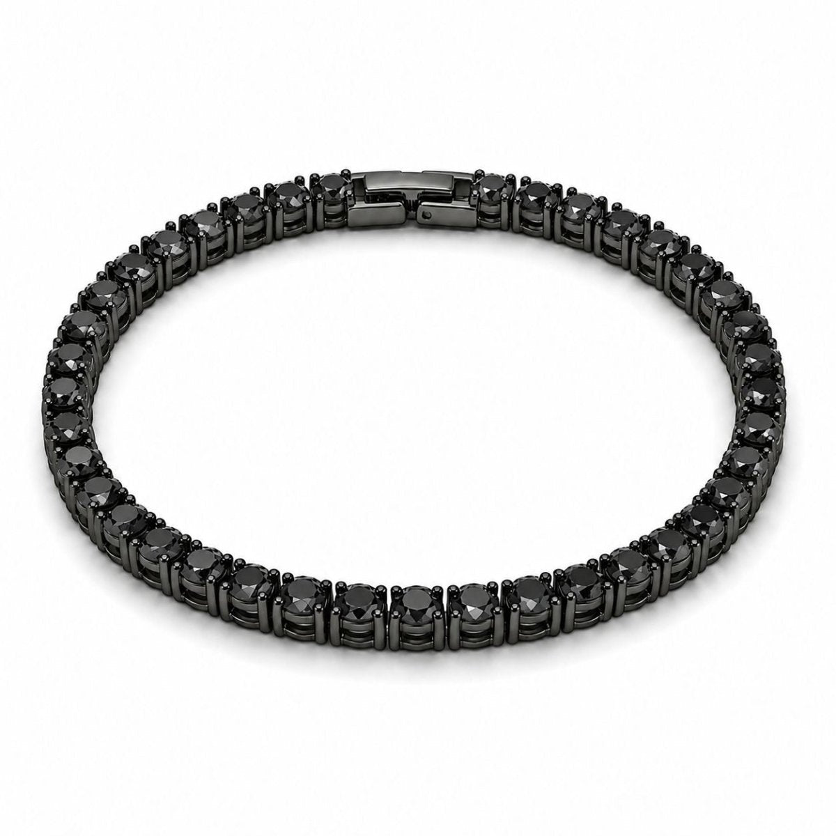 Tennis Unisex Bracelet - Black