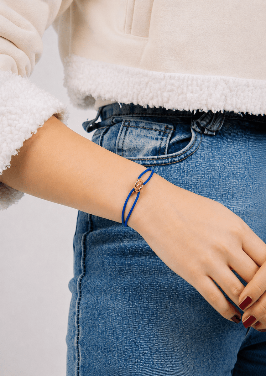 Trinity Unisex Love Bracelet - Blue