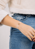 Trinity Unisex Love Bracelet - White