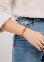 Trinity Unisex Love Bracelet - Red