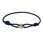 Trinity Unisex Love Bracelet - Navy