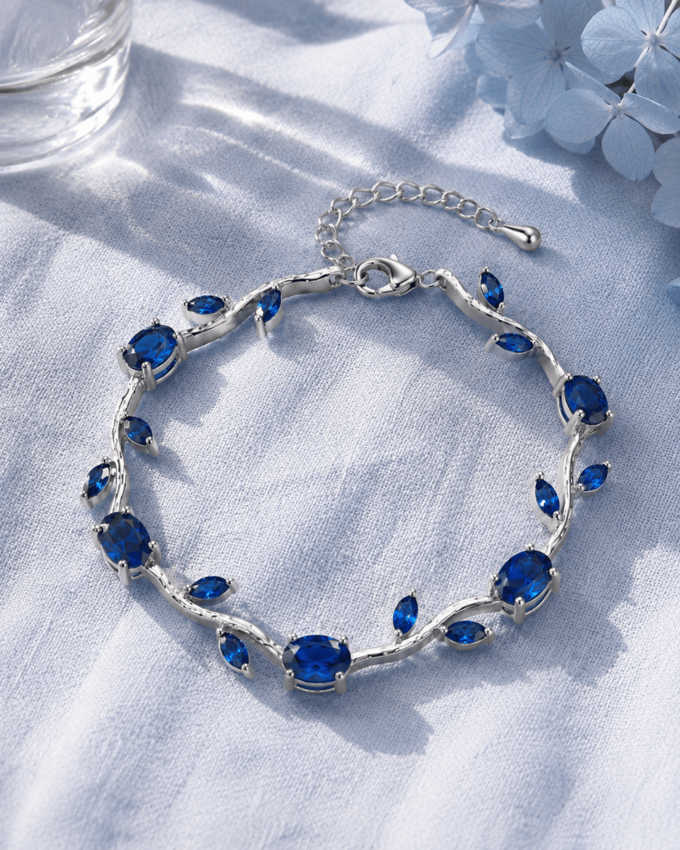 Tulips Bracelet - Royal Blue