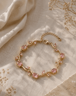 Tulips Bracelet - Blush Pink Gold